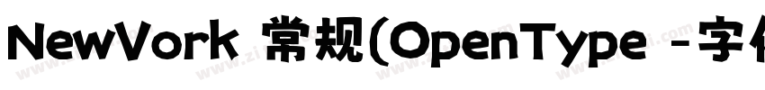 NewVork 常规(OpenType 字体转换